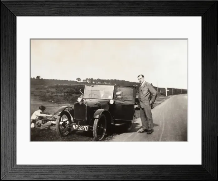 Framed Print : Vintage Car Framed Print : Vintage Car