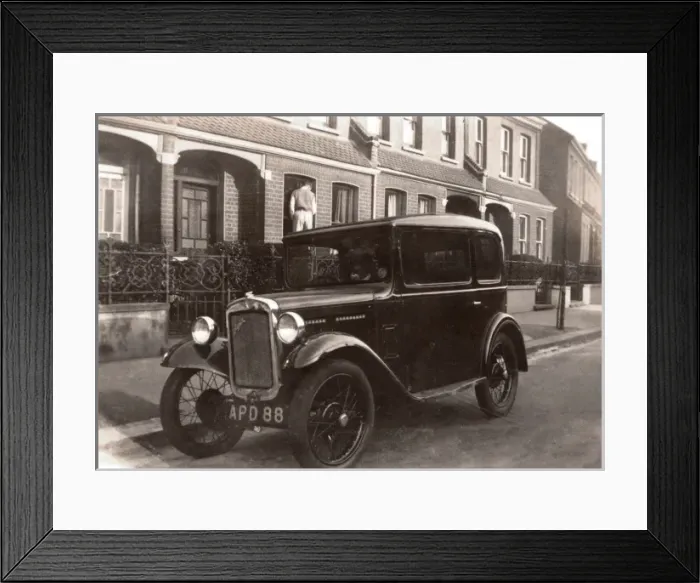 Framed Print : Vintage Car Framed Print : Vintage Car