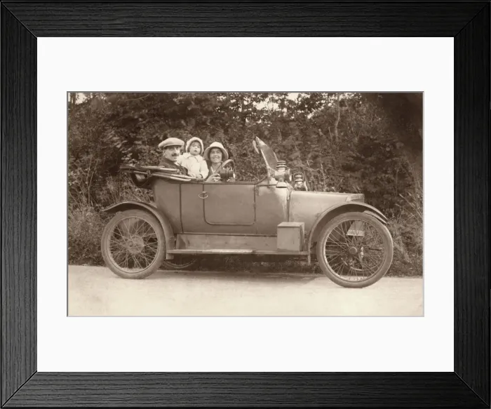 Framed Print : Vintage Car Framed Print : Vintage Car
