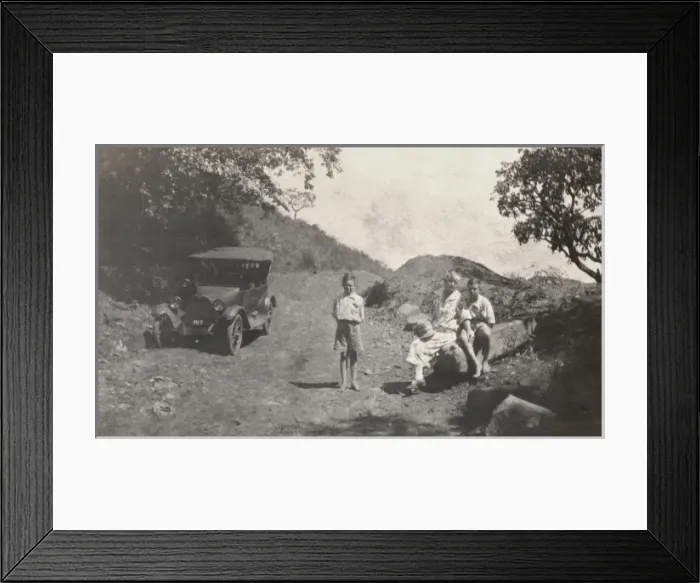 Framed Print : Vintage Car Framed Print : Vintage Car