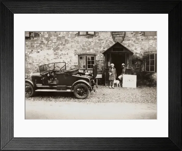 Framed Print : Vintage Car Framed Print : Vintage Car