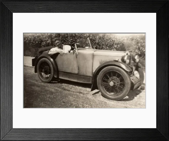Framed Print : Vintage Car Framed Print : Vintage Car