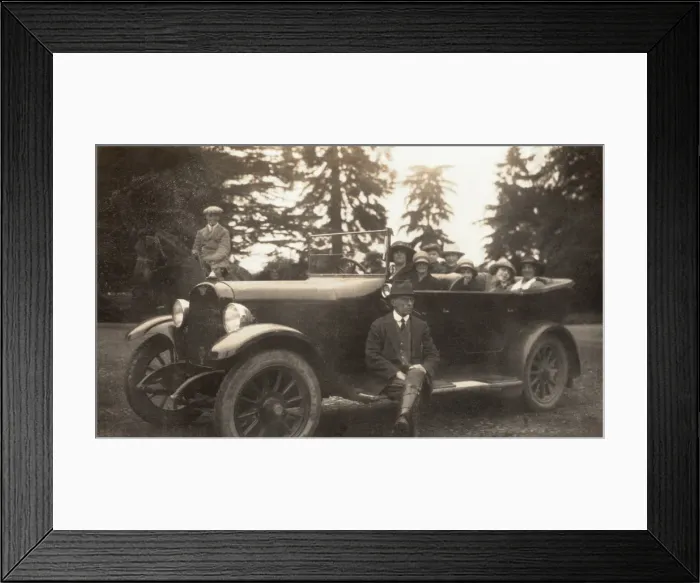 Framed Print : Vintage Car Framed Print : Vintage Car