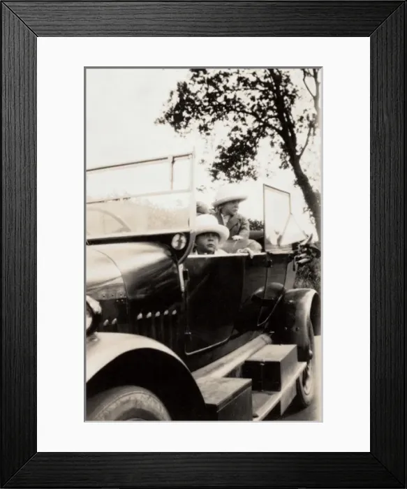 Framed Print : Vintage Car Framed Print : Vintage Car