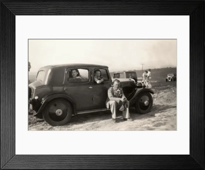 Framed Print : Vintage Car Framed Print : Vintage Car