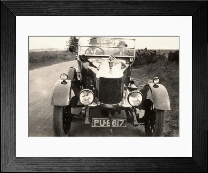 Framed Print : Vintage Car Framed Print : Vintage Car
