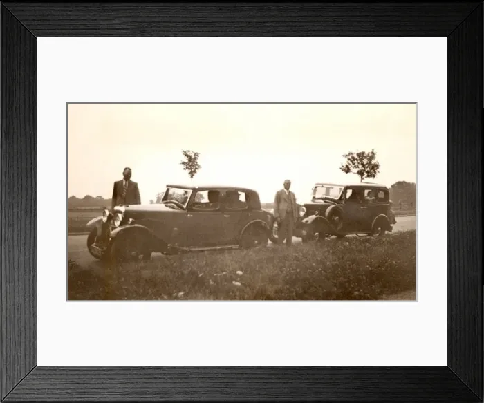 Framed Print : Vintage Car Framed Print : Vintage Car