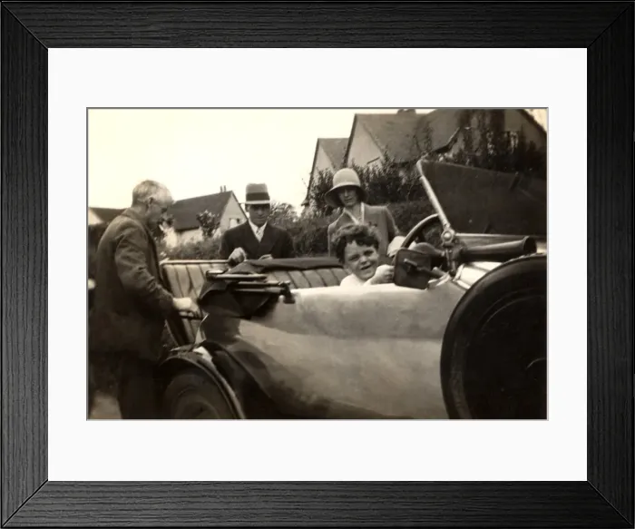 Framed Print : Vintage Car Framed Print : Vintage Car