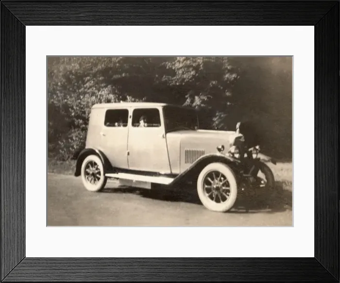 Framed Print : Vintage Car Framed Print : Vintage Car
