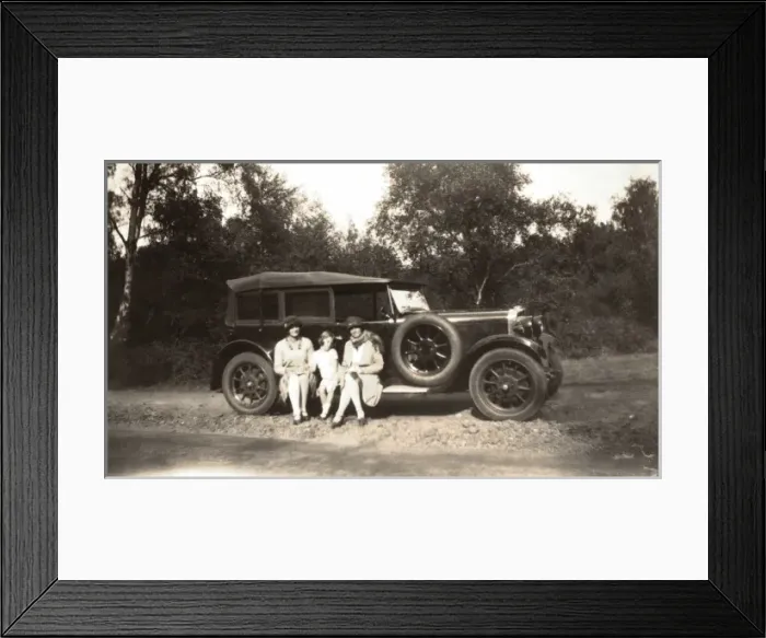 Framed Print : Vintage Car Framed Print : Vintage Car