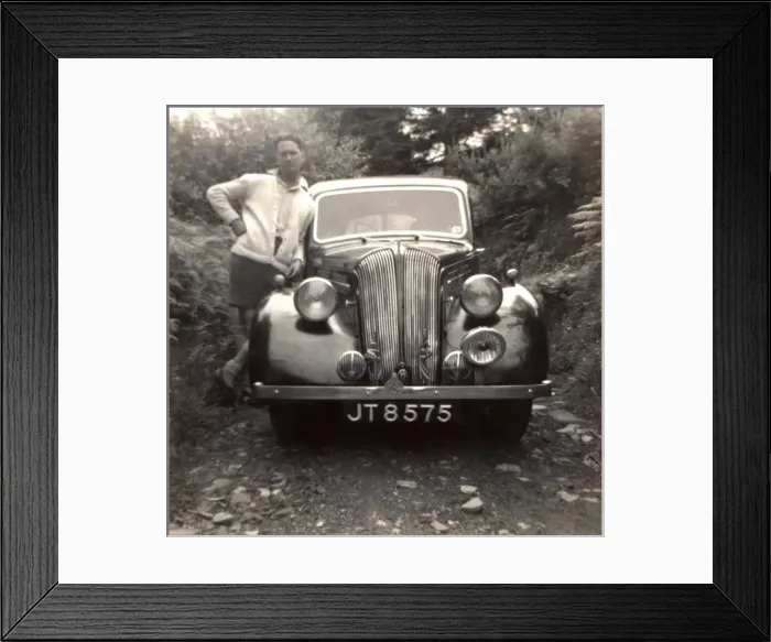 Framed Print : Vintage Car Framed Print : Vintage Car