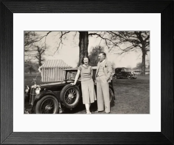 Framed Print : Vintage Car Framed Print : Vintage Car
