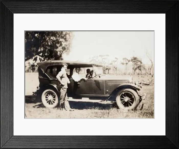 Framed Print : Vintage Car Framed Print : Vintage Car
