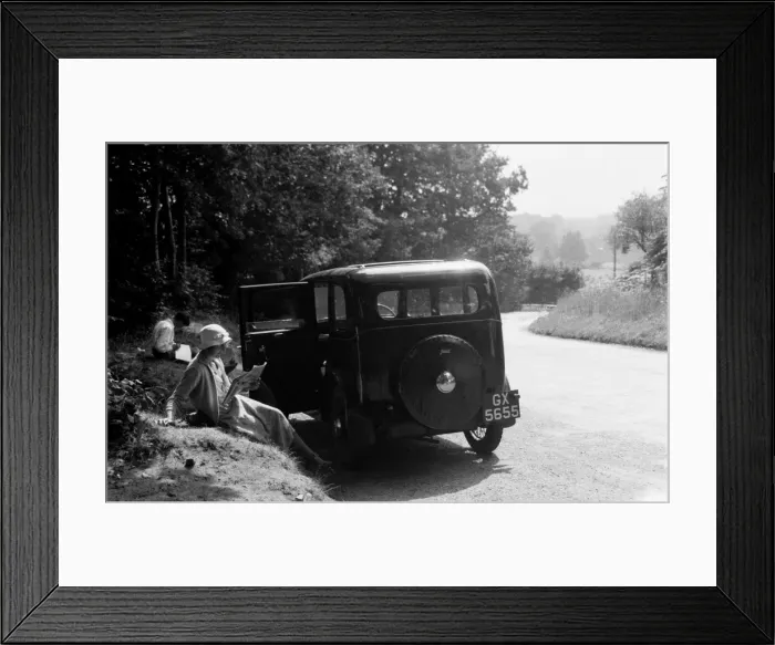 Framed Print : Vintage Car Framed Print : Vintage Car