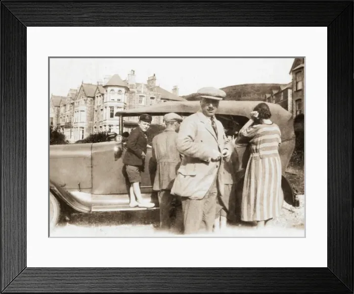 Framed Print : Vintage Car Framed Print : Vintage Car