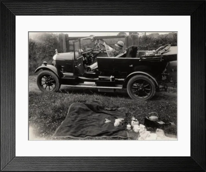 Framed Print : Vintage Car Framed Print : Vintage Car