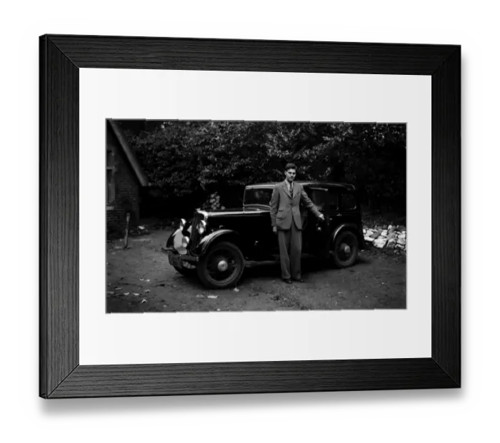 Framed Print : Vintage Car Framed Print : Vintage Car