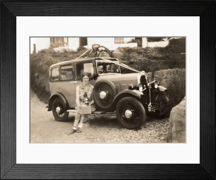 Framed Print : Vintage Car Framed Print : Vintage Car