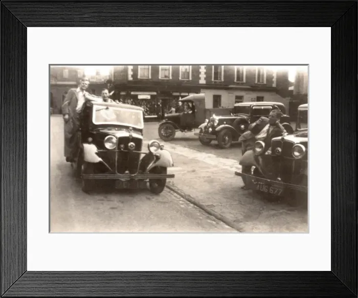 Framed Print : Vintage Car Framed Print : Vintage Car