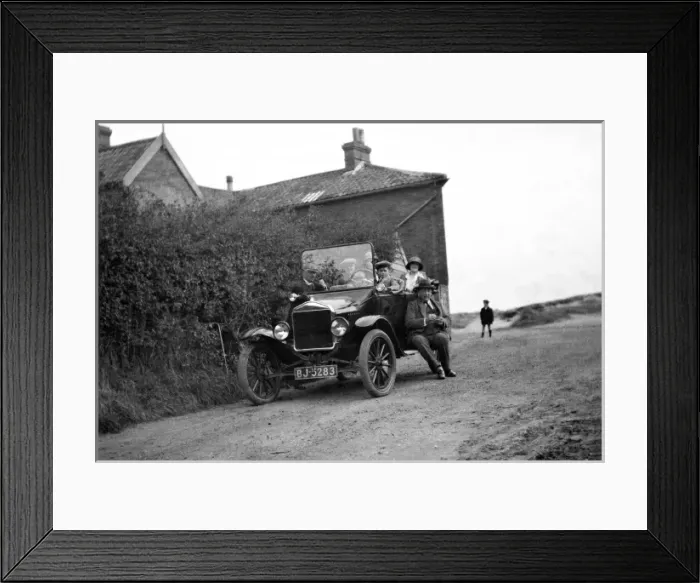 Framed Print : Vintage Car Framed Print : Vintage Car