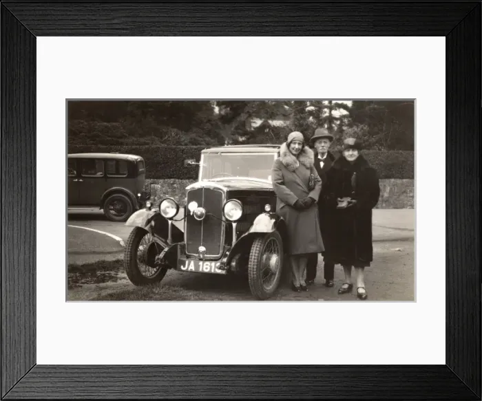 Framed Print : Vintage Car Framed Print : Vintage Car