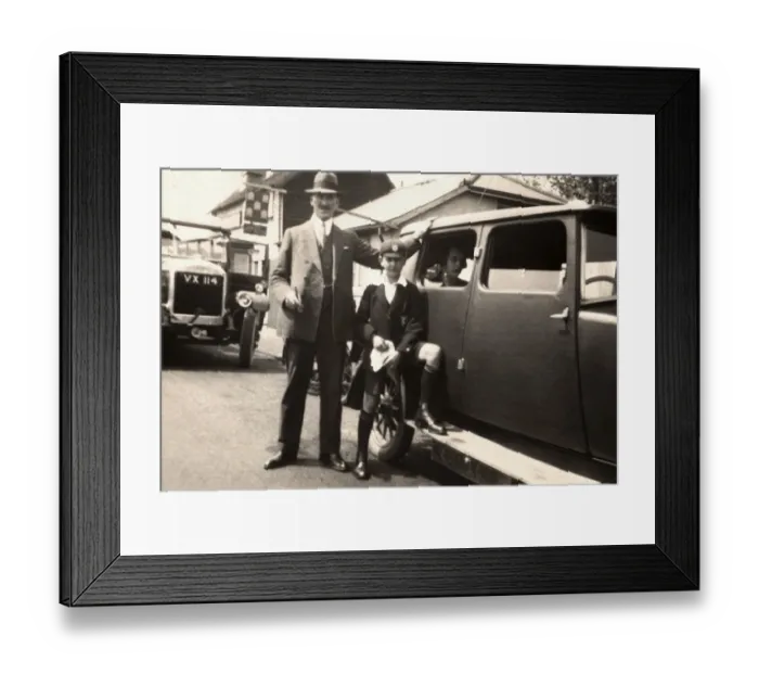 Framed Print : Vintage Car Framed Print : Vintage Car