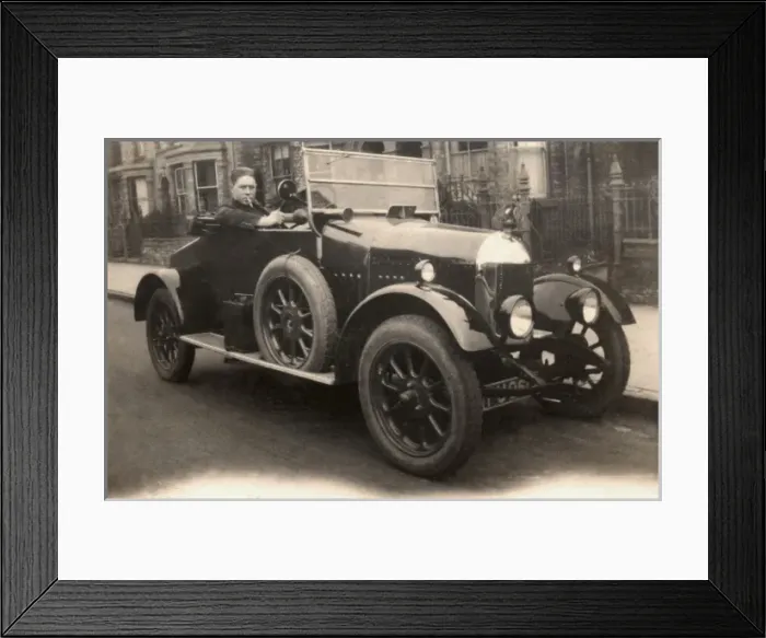 Framed Print : Vintage Car Framed Print : Vintage Car