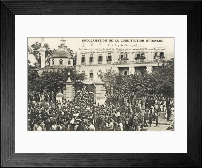 Framed Print : Proclamation of the new Constitution Framed Print : Proclamation of the new Constitution