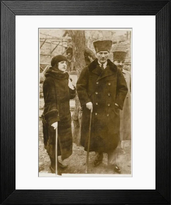 Framed Print : Mustafa Kemal Ataturk (1881 - 1938) Framed Print : Mustafa Kemal Ataturk (1881 - 1938)