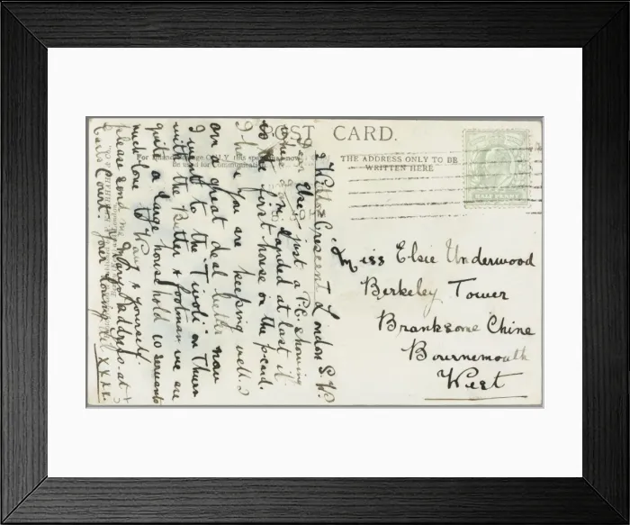 Framed Print : Postcard from a serving girl Framed Print : Postcard from a serving girl