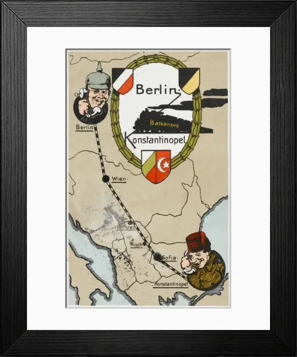 Framed Print : Communication between Berlin and Istanbul Framed Print : Communication between Berlin and Istanbul