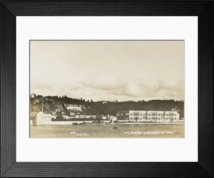 Framed Print : The Ciragan Palace - Constantinople Framed Print : The Ciragan Palace - Constantinople