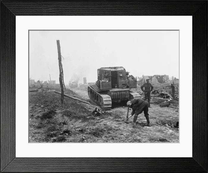 Framed Print : Whippet Tank 1918 Framed Print : Whippet Tank 1918