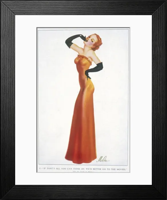 Framed Print : If thats all you can think of, we d better go to the movies Framed Print : If thats all you can think of, we d better go to the movies