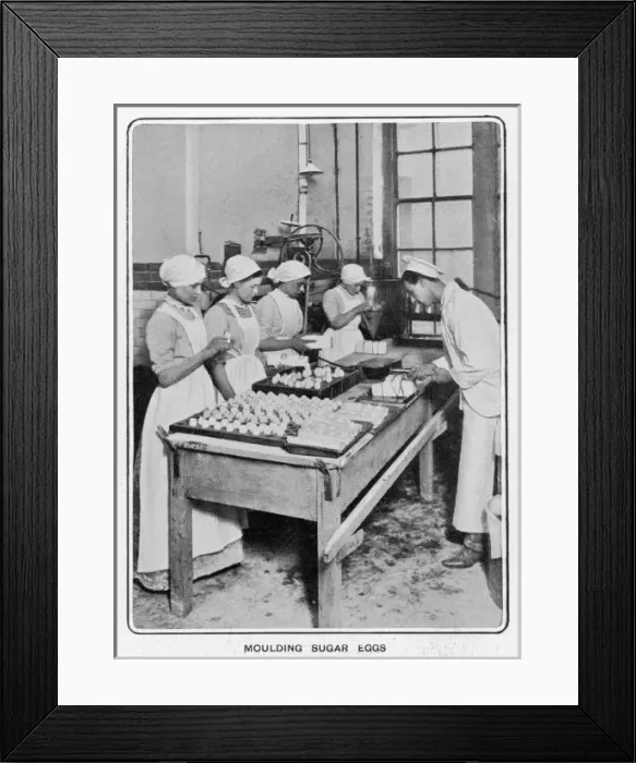 Framed Print : The Easter Egg Industry Framed Print : The Easter Egg Industry