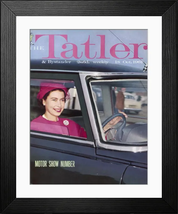 Framed Print : Tatler front cover: Queen Elizabeth II Framed Print : Tatler front cover: Queen Elizabeth II
