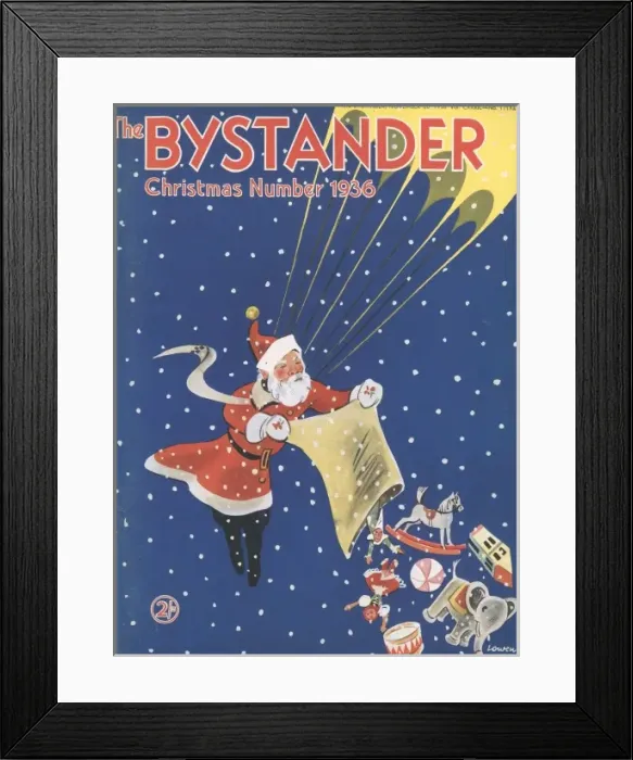 Framed Print : The Bystander Christmas Number 1936