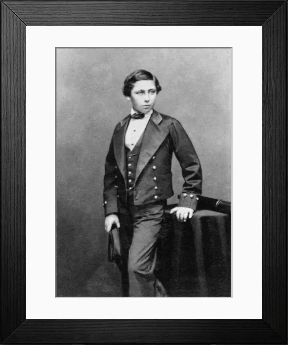 Framed Print : Portrait of Prince Alfred, the Duke of Edinburgh