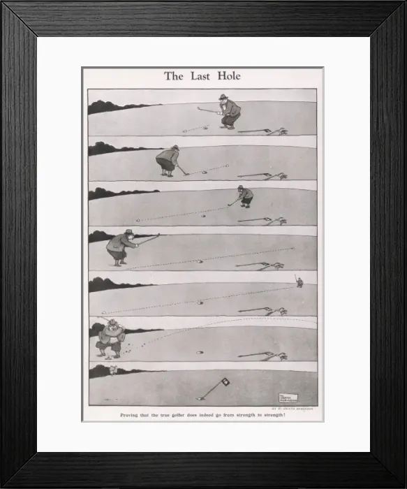 Framed Print : The Last Hole Framed Print : The Last Hole