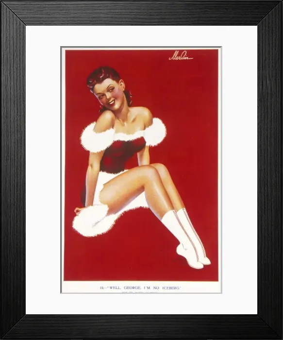 Framed Print : Well, George I m no iceberg by Merlin Enabnit Framed Print : Well, George I m no iceberg by Merlin Enabnit