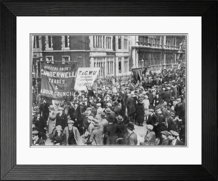 Framed Print : The General Strike Framed Print : The General Strike