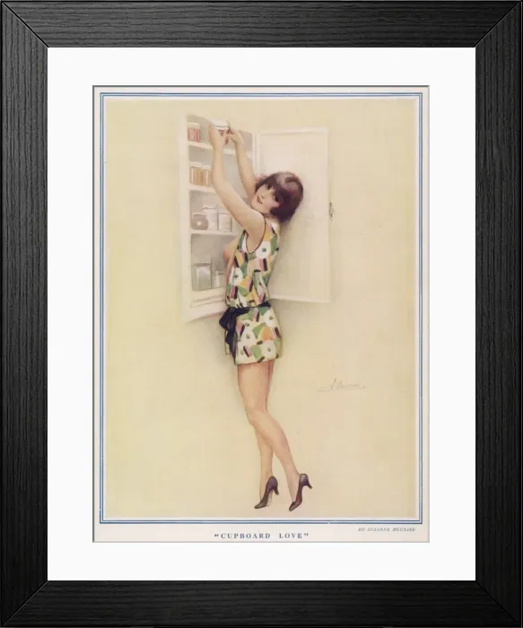 Framed Print : Cupboard Love Framed Print : Cupboard Love