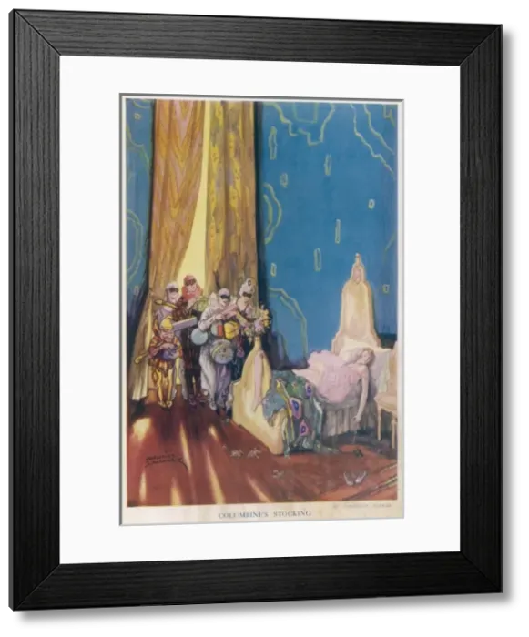 Framed Print : Columbines Stocking Framed Print : Columbines Stocking