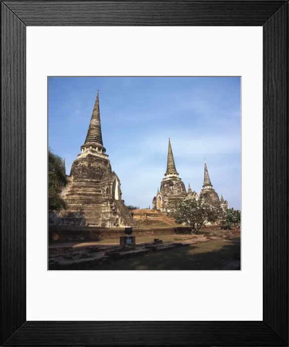 Framed Print : Chedis of the Wat Si Sanphet, Ayutthaya, Thailand Framed Print : Chedis of the Wat Si Sanphet, Ayutthaya, Thailand