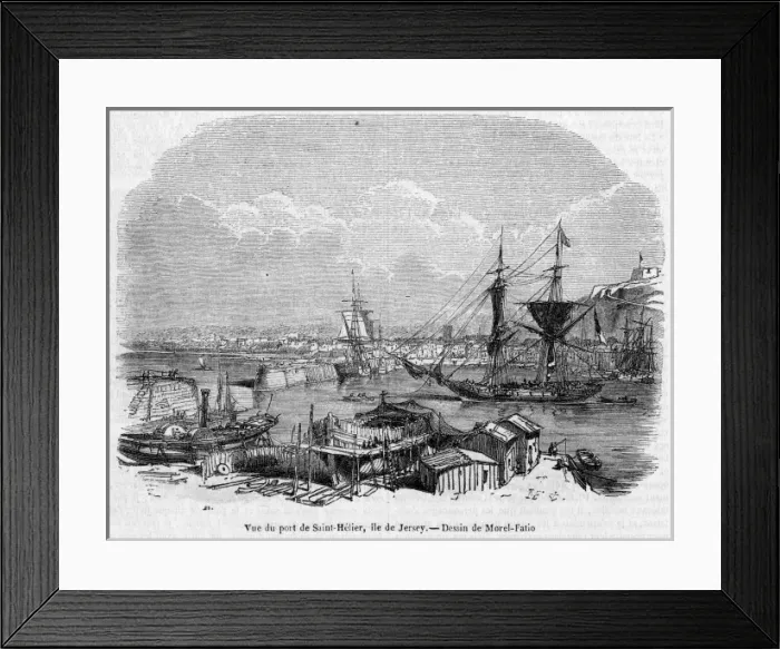 Framed Print : Jersey St Helier Framed Print : Jersey St Helier