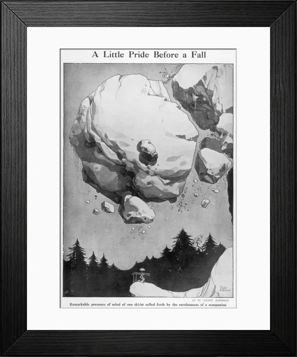 Framed Print : A Little Pride before a Fall Framed Print : A Little Pride before a Fall