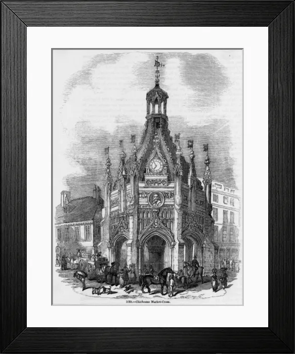 Framed Print : Chichester Cross Framed Print : Chichester Cross