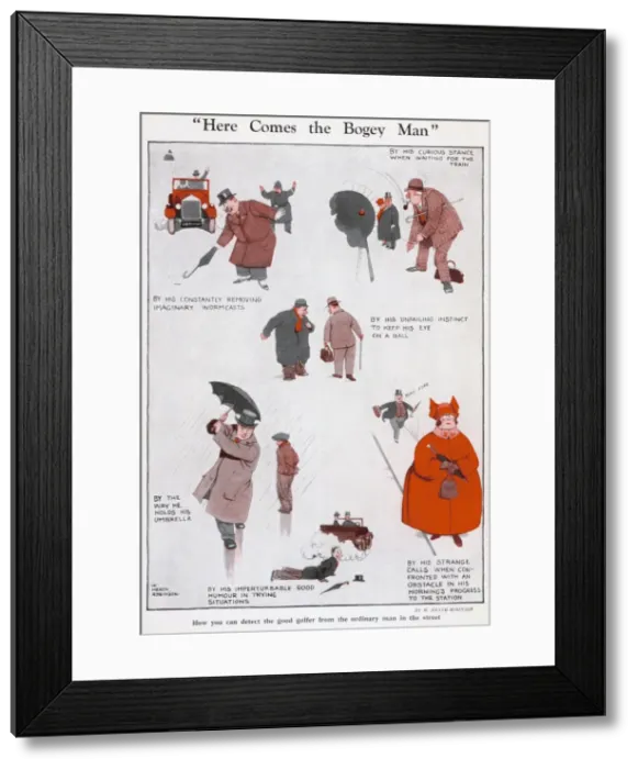 Framed Print : Here comes the Bogey Man Framed Print : Here comes the Bogey Man