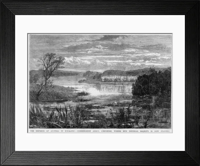 Framed Print : Combermere Abbey Framed Print : Combermere Abbey