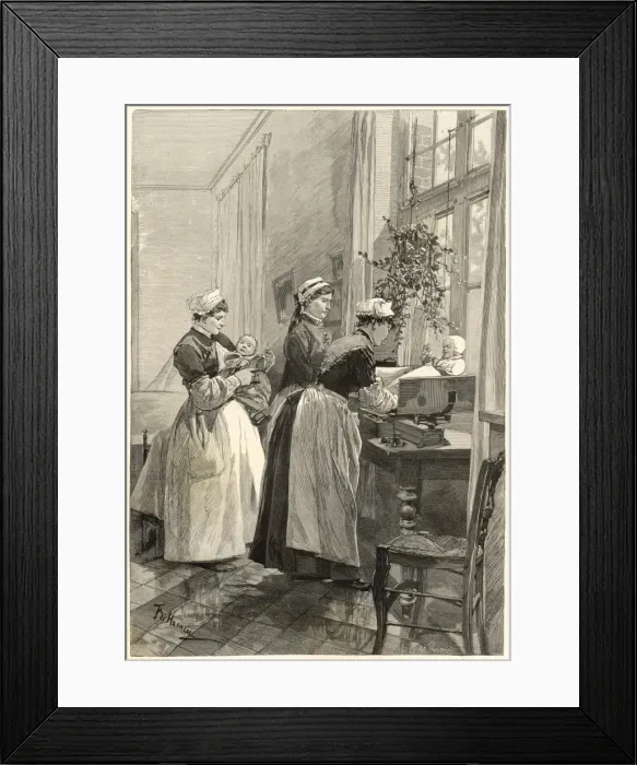 Framed Print : A hospice for sick children Framed Print : A hospice for sick children